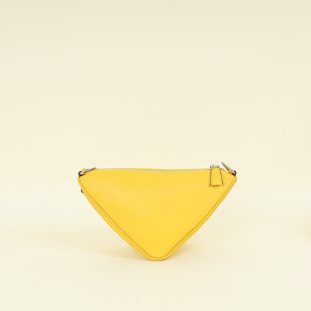 Prada Yellow Grace Lux Triangle Crossbody Bag
