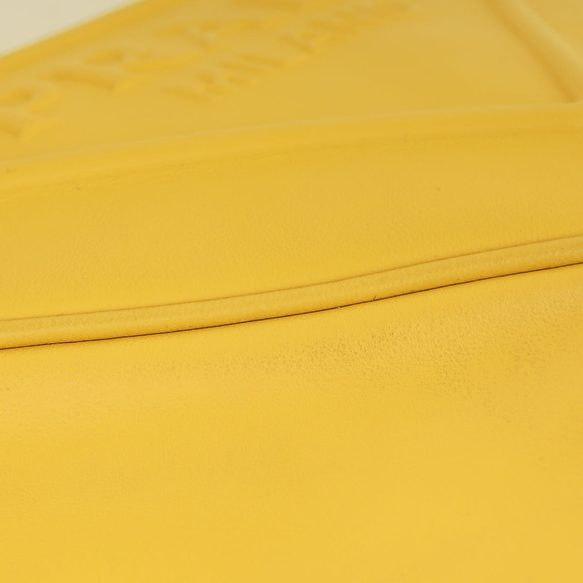 Prada Yellow Grace Lux Triangle Crossbody Bag