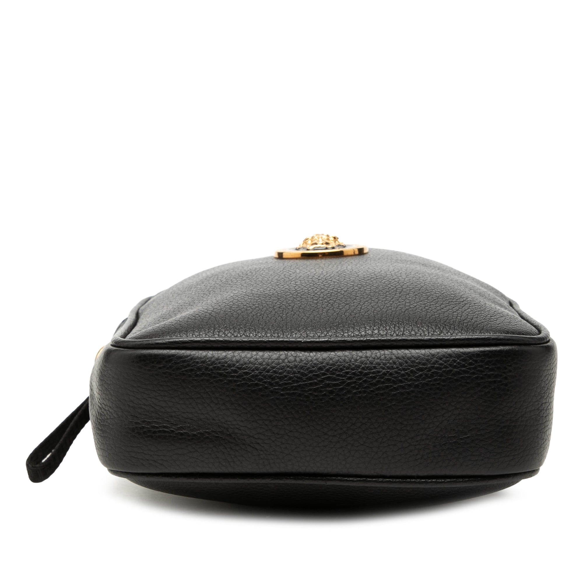 Versace Leather Medusa Crossbody