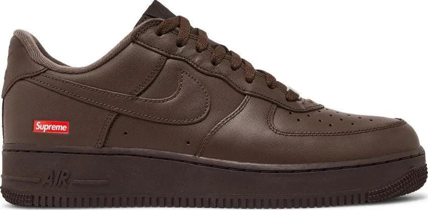 Supreme x Air Force 1 Low Box Logo - Baroque Brown