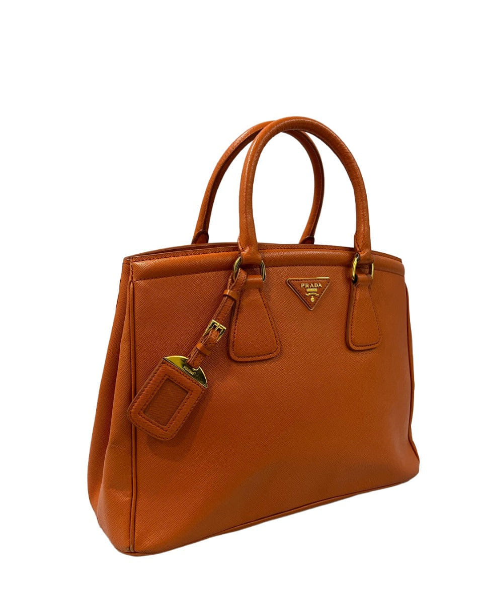 Prada Saffiano Lux Medium Double Zip Tote Bags