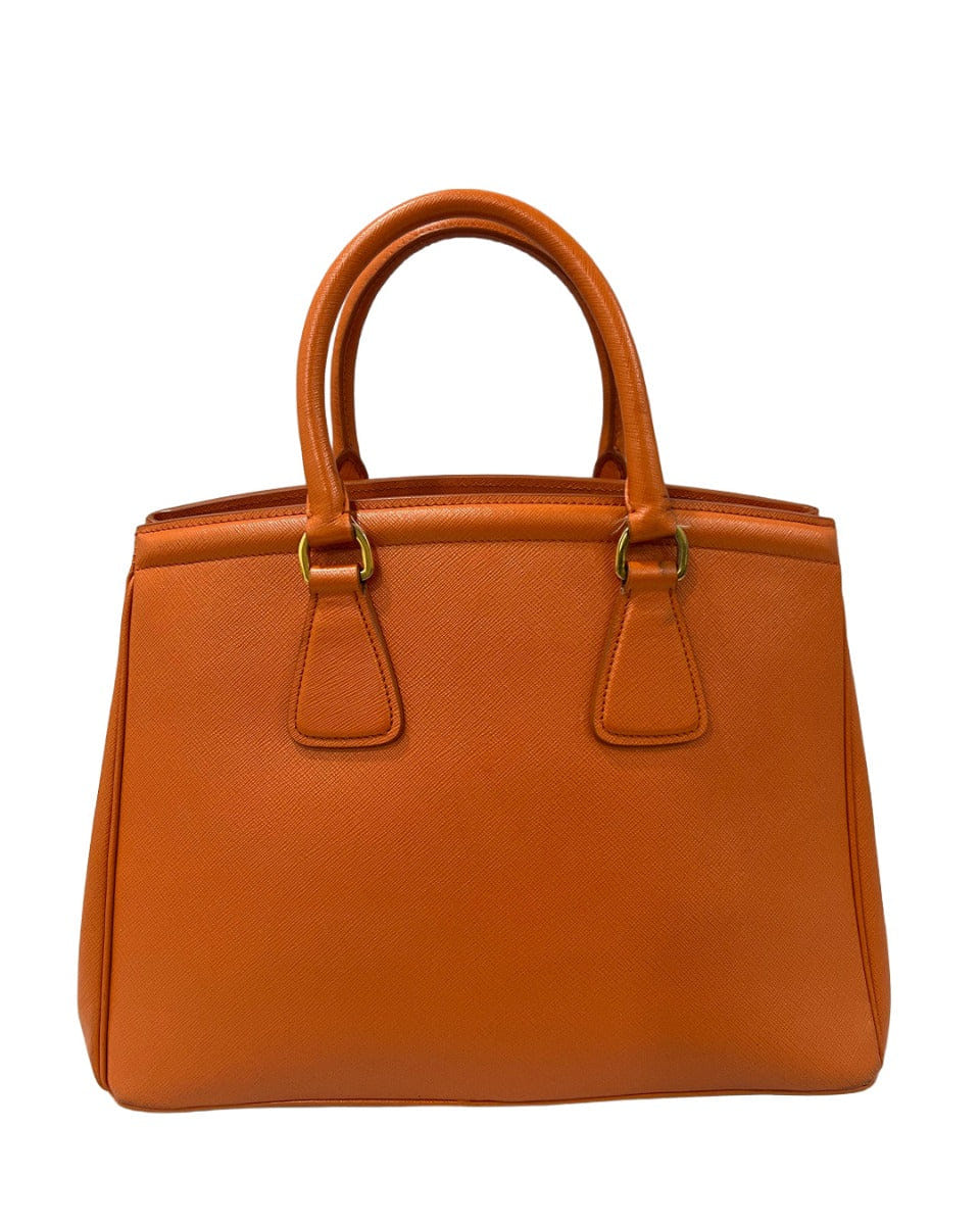Prada Saffiano Lux Medium Double Zip Tote Bags