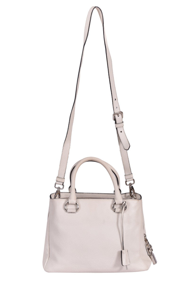 Prada Bauletto Vitello Daino Pomice Tote Bag