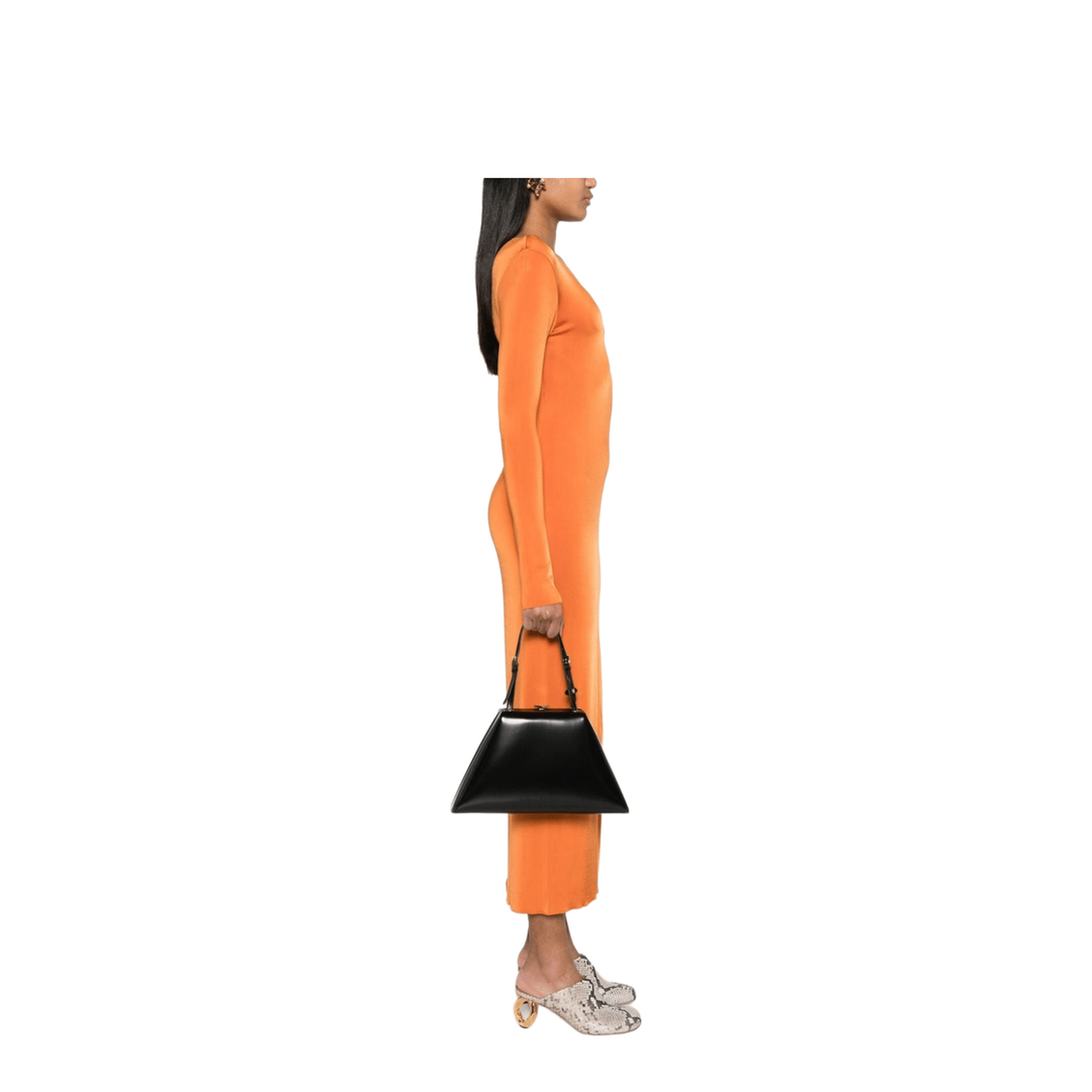Prada Calfskin Tote - Black
