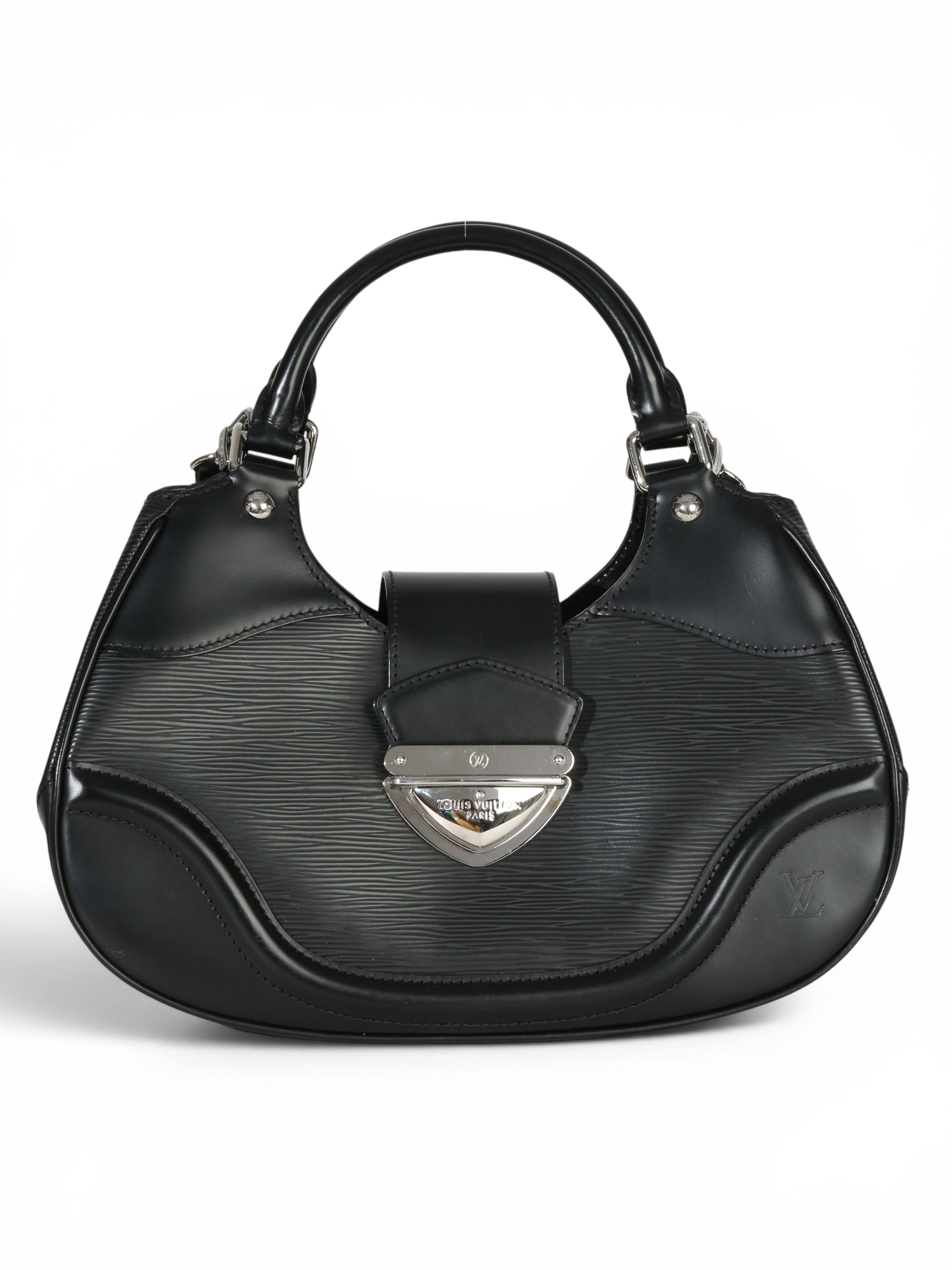 Louis Vuitton Black Epi Leather Montaigne Crossbody Bag