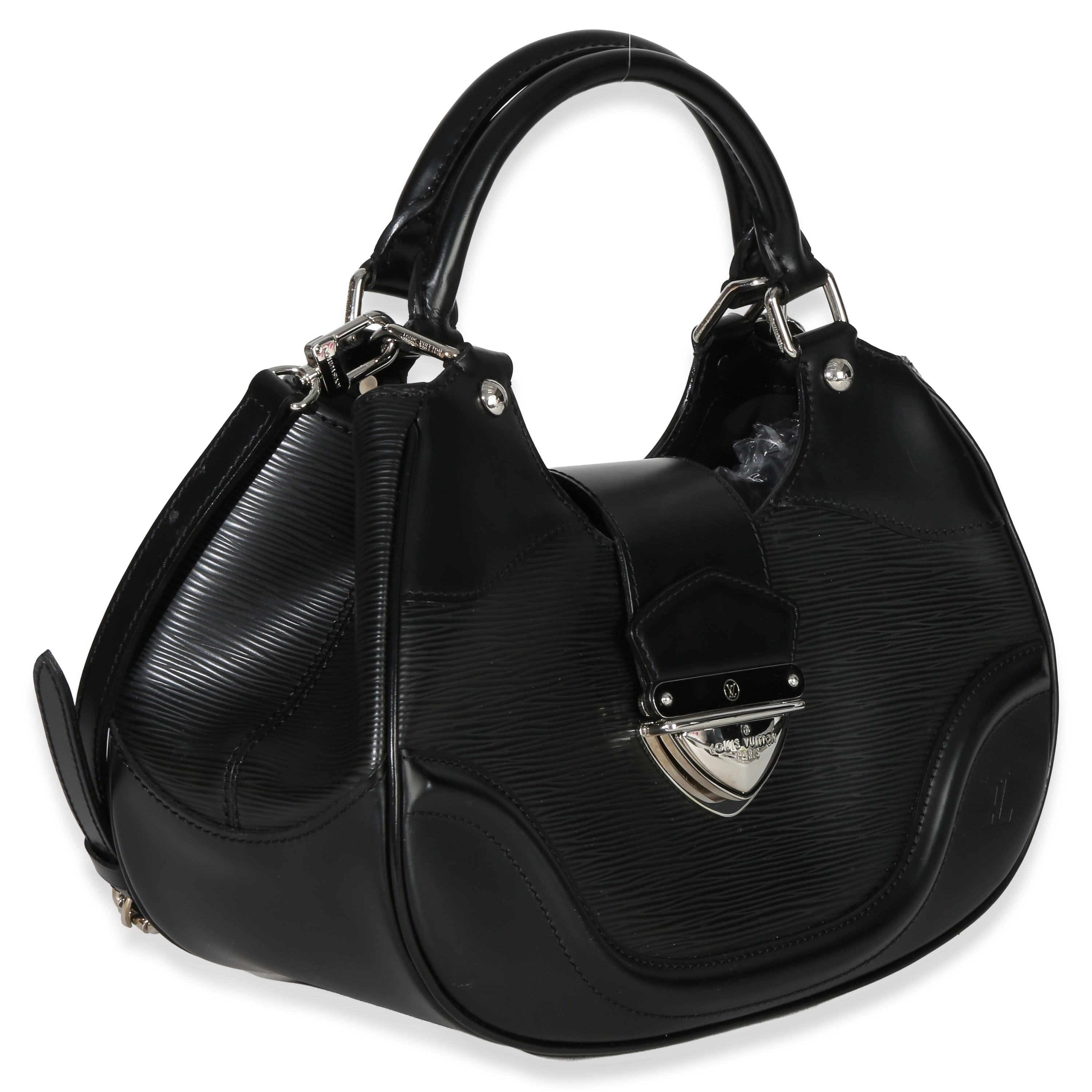 Louis Vuitton Black Epi Leather Montaigne Crossbody Bag