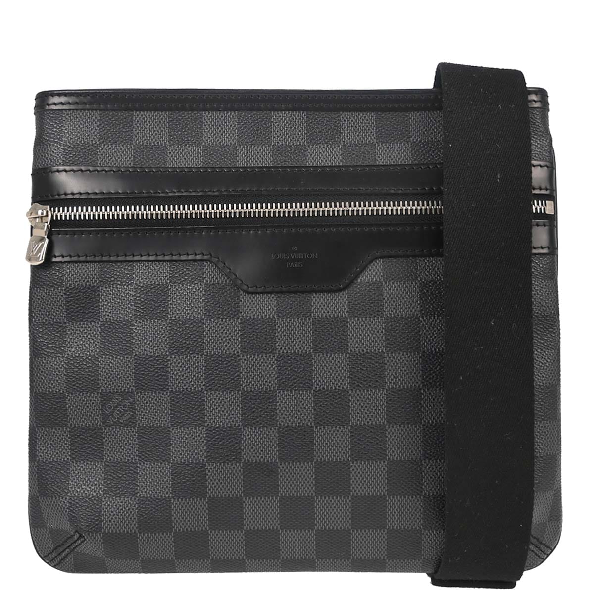 Louis Vuitton 2010 Damier Graphite Thomas Crossbody Bag N58028