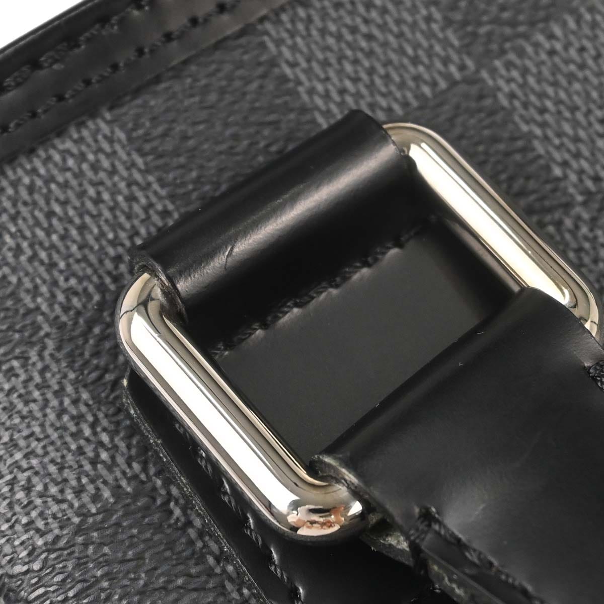 Louis Vuitton 2010 Damier Graphite Thomas Crossbody Bag N58028