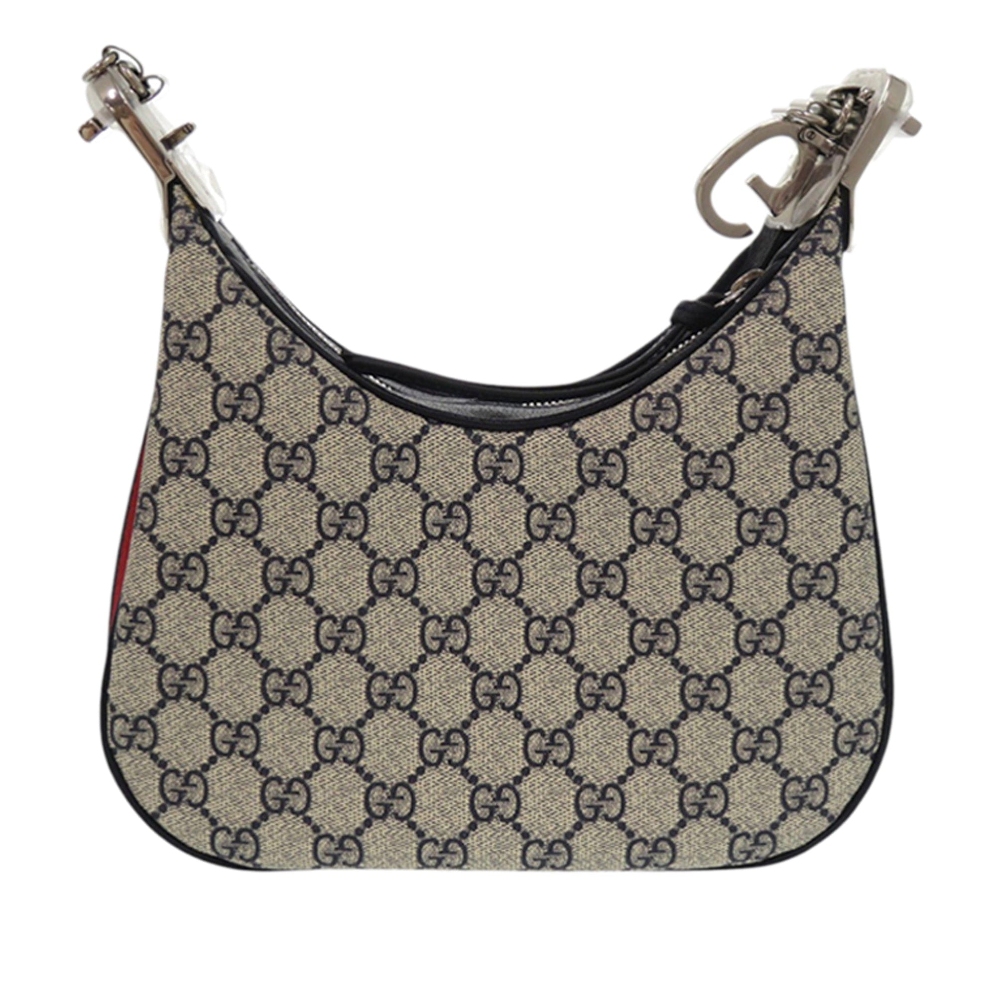 Gucci Small GG Supreme Web Attache Crossbody
