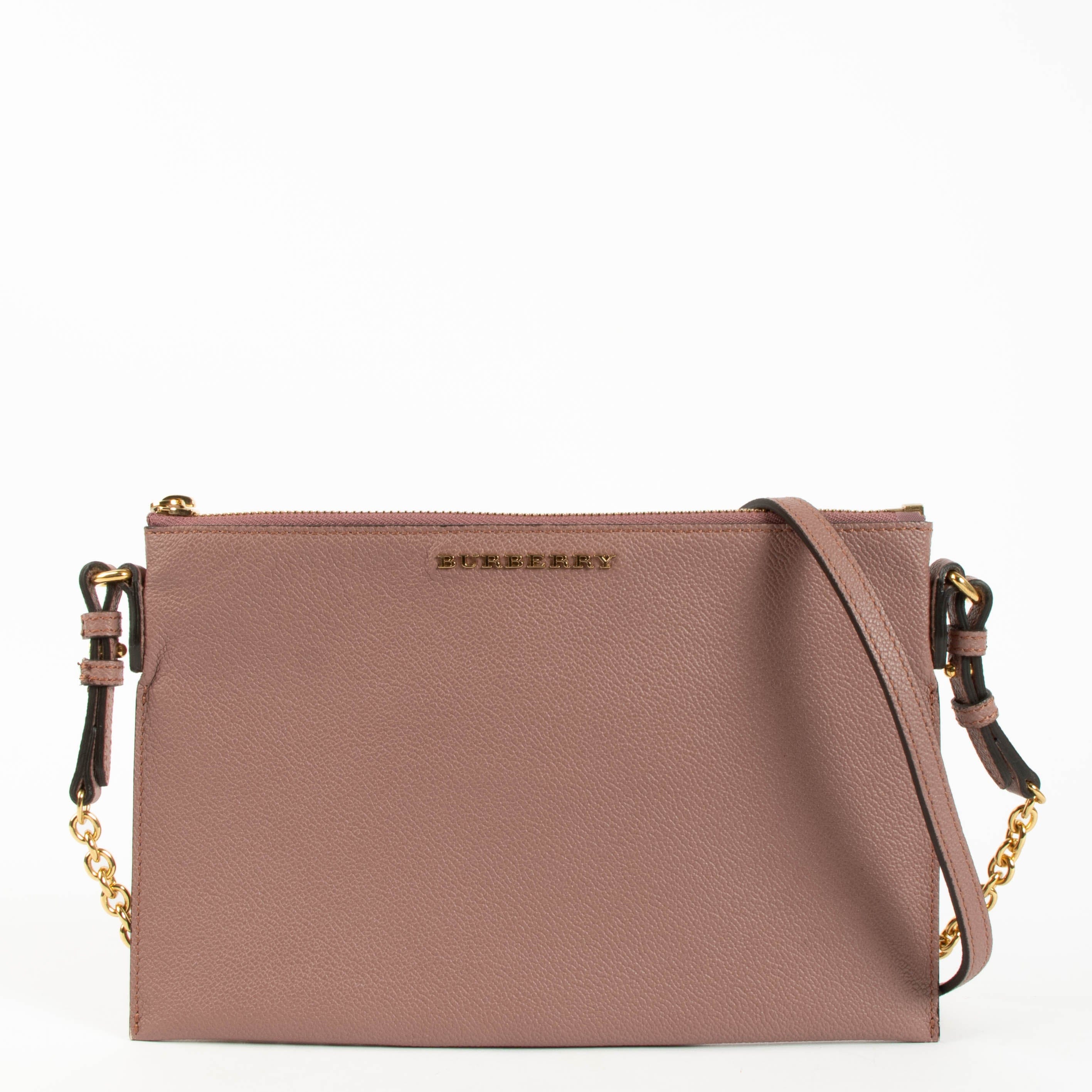 Burberry Pink Peyton Crossbody Bag