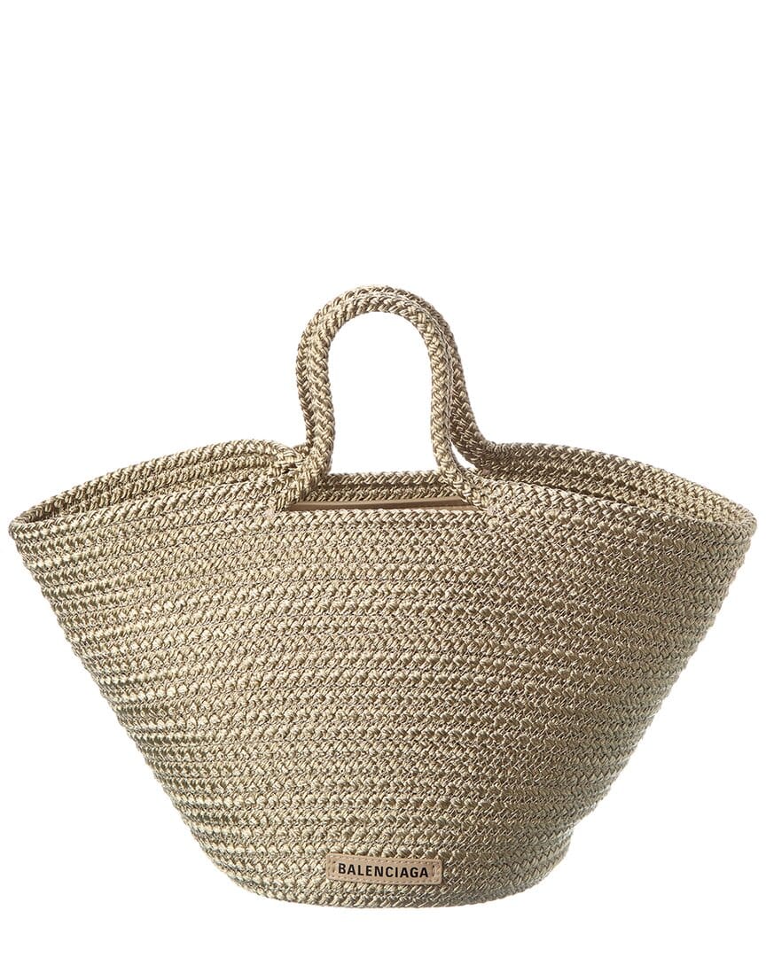 Balenciaga Ibza Nylon Basket Tote