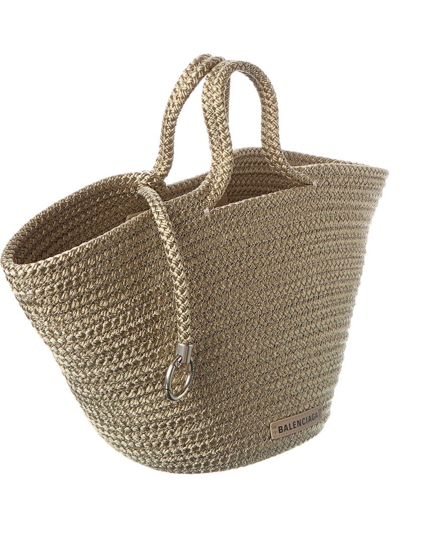 Balenciaga Ibza Nylon Basket Tote