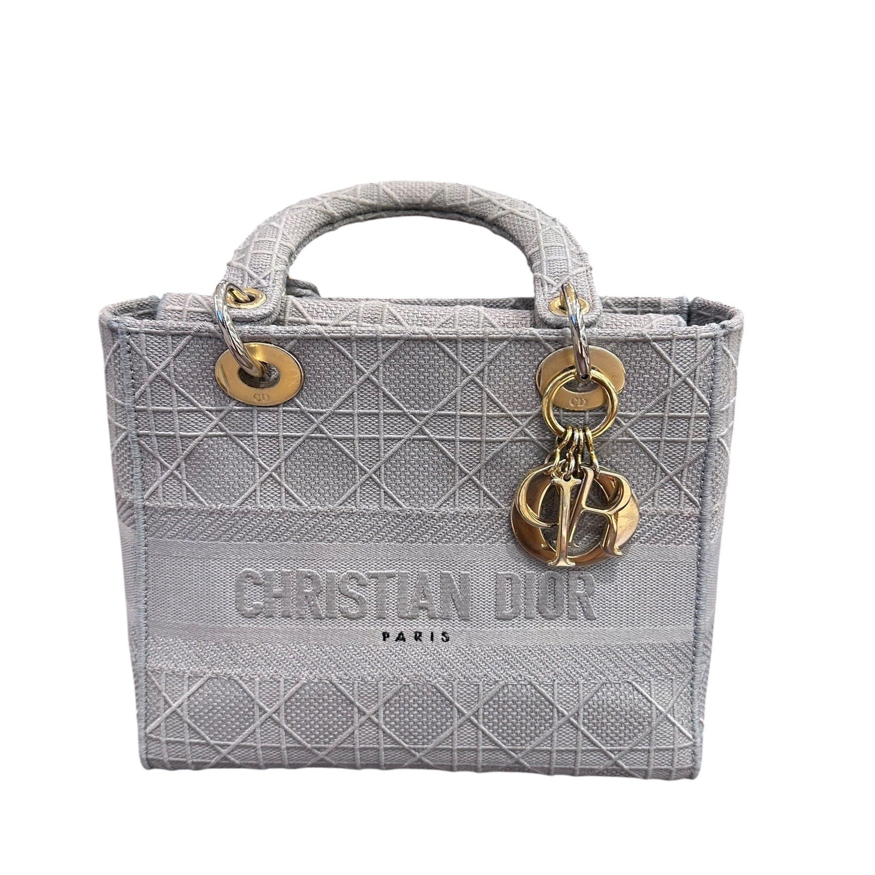 Dior Medium Lady Dior in Grey