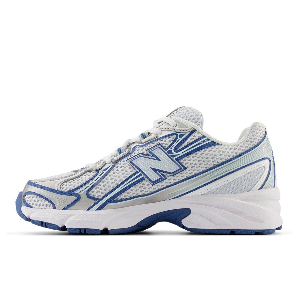 New Balance 740 - WHITE / ICE BLUE