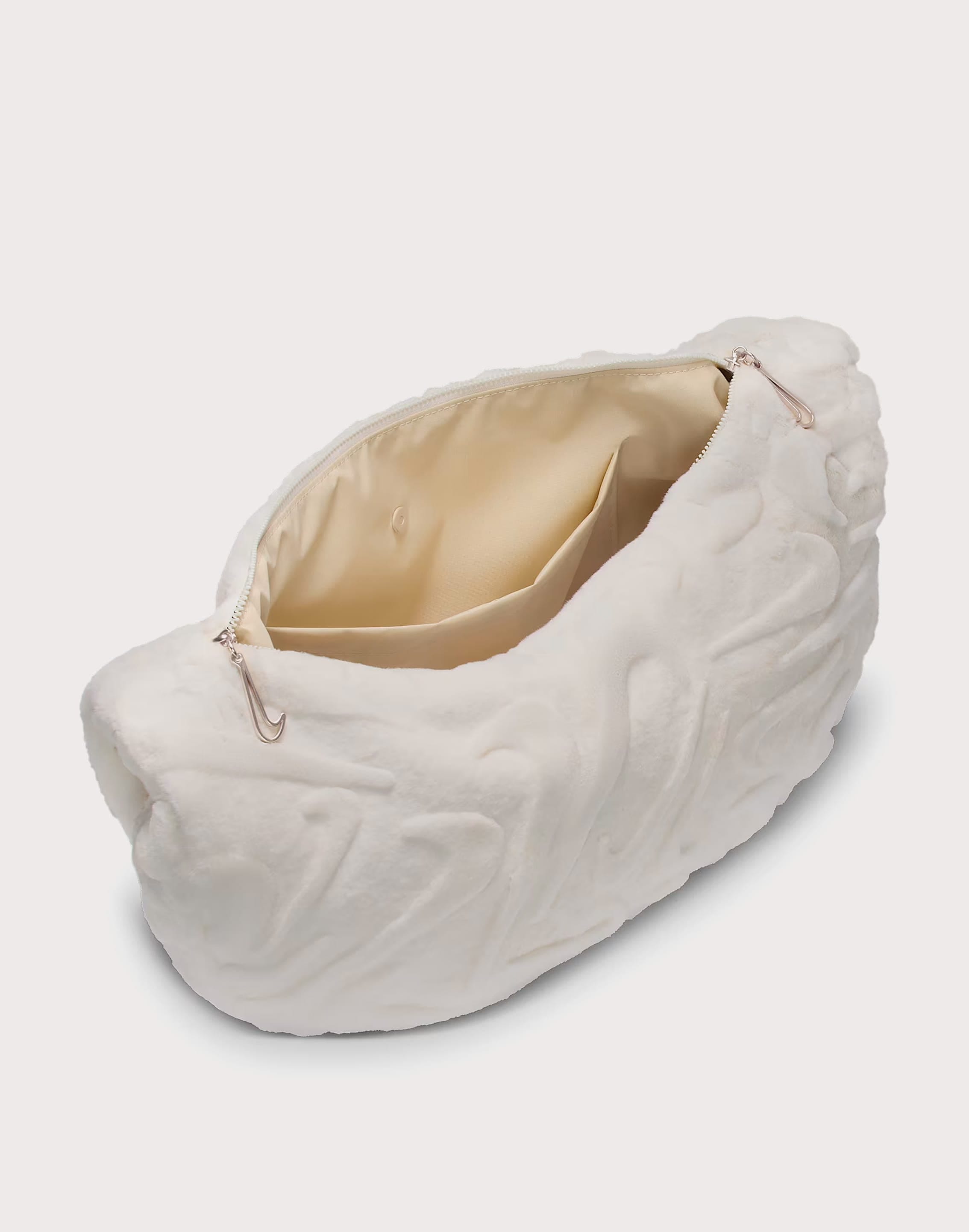 Nike Faux Fur Slouchy Bag