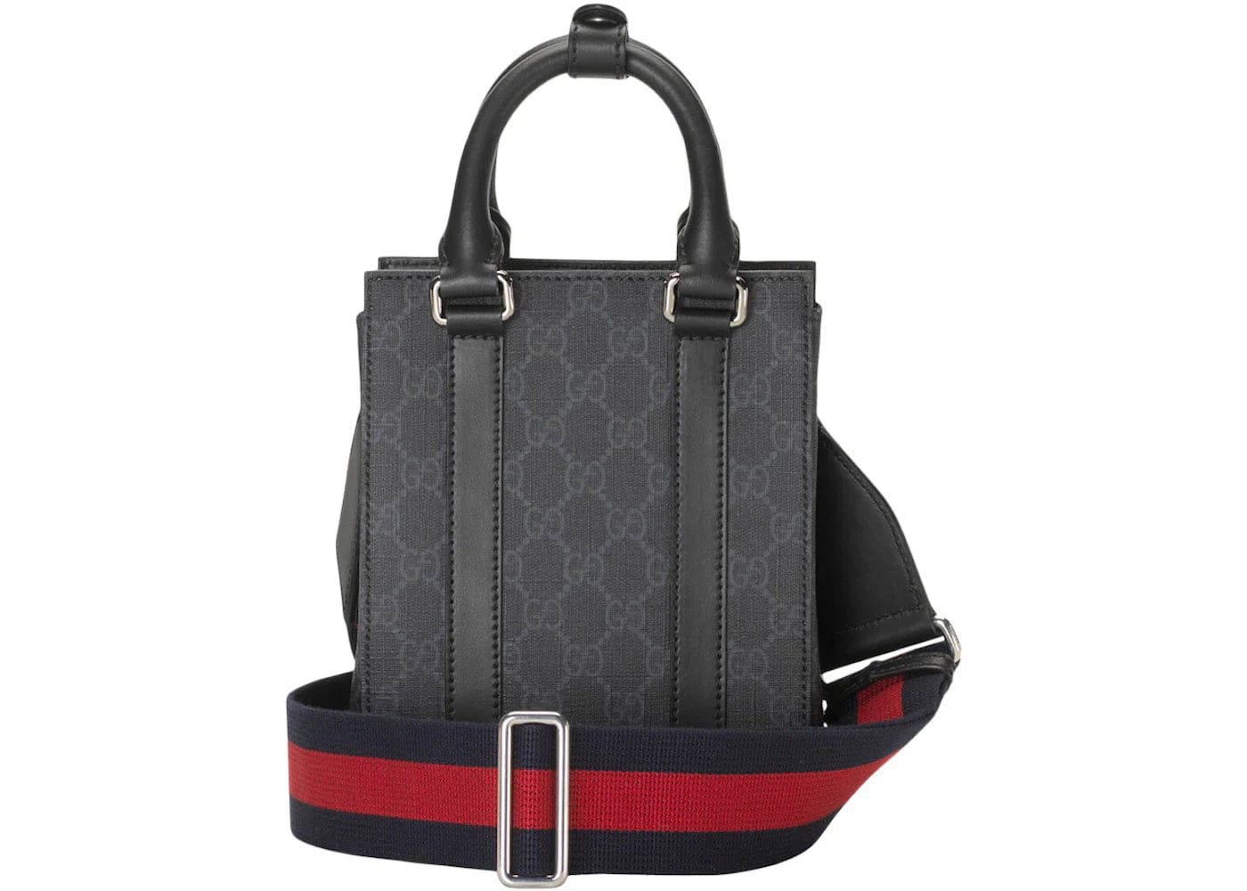 Gucci Gg Supreme Canvas Tote Bag Black
