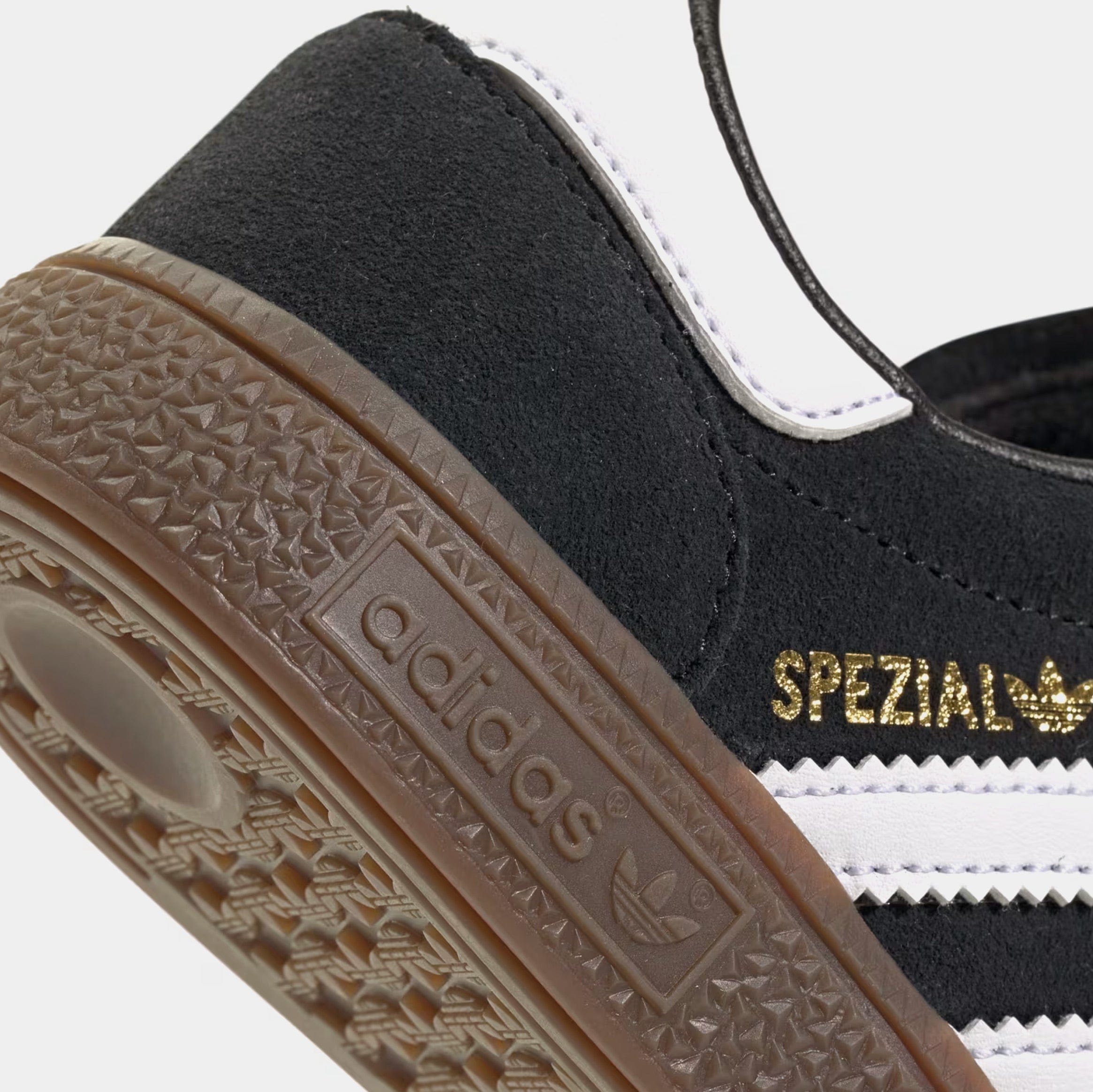 adidas Handball Spezial Preschool Lifestyle Shoes (Black/Cloud White/Gum)