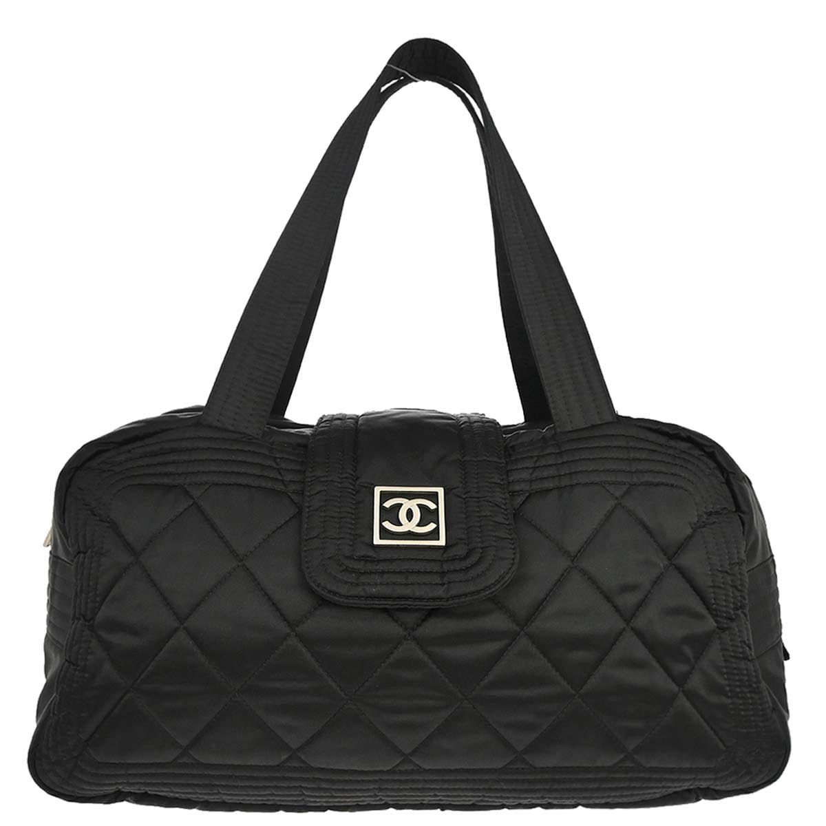 Chanel 2005 - 2006 Black Nylon Sport Line Handbag