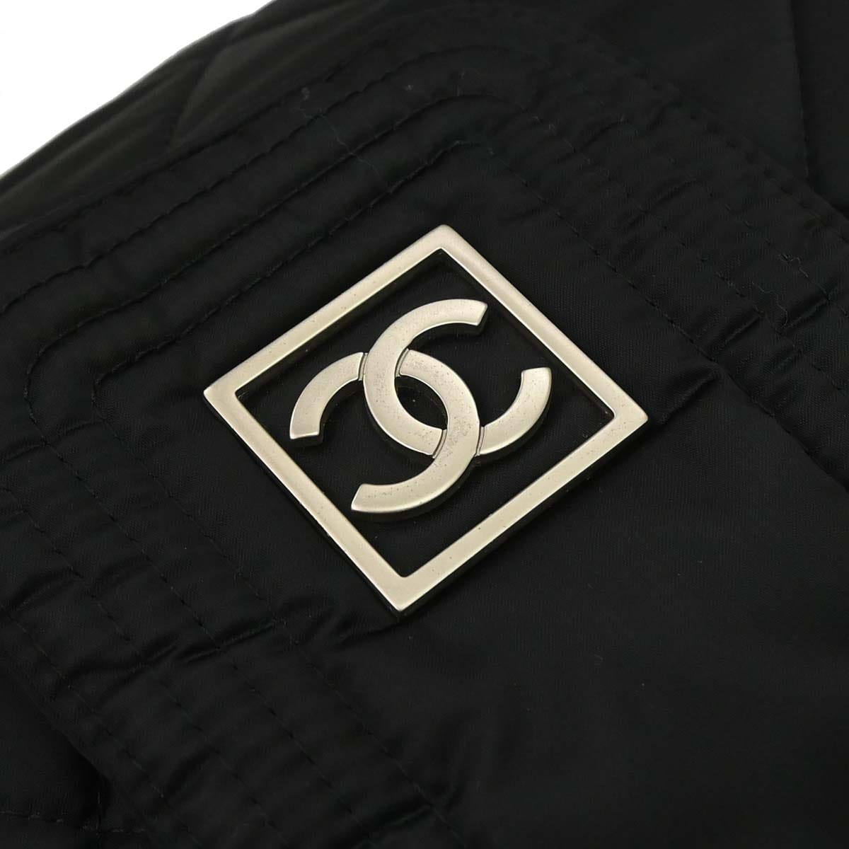 Chanel 2005 - 2006 Black Nylon Sport Line Handbag