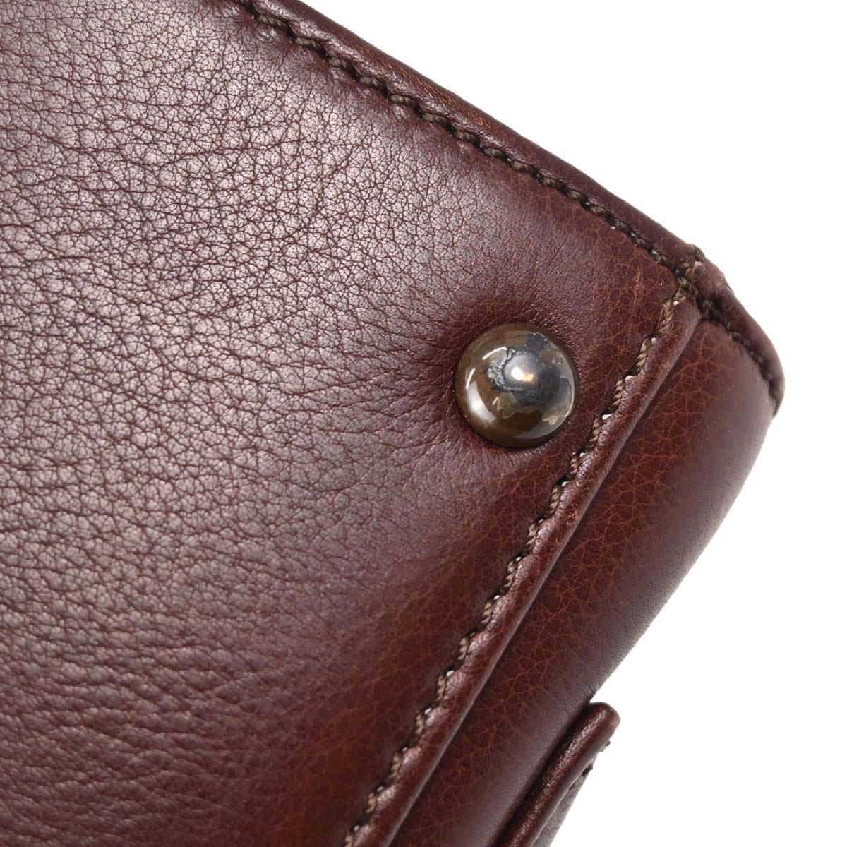 Chanel 1997 - 1999 Brown Calfskin Handbag