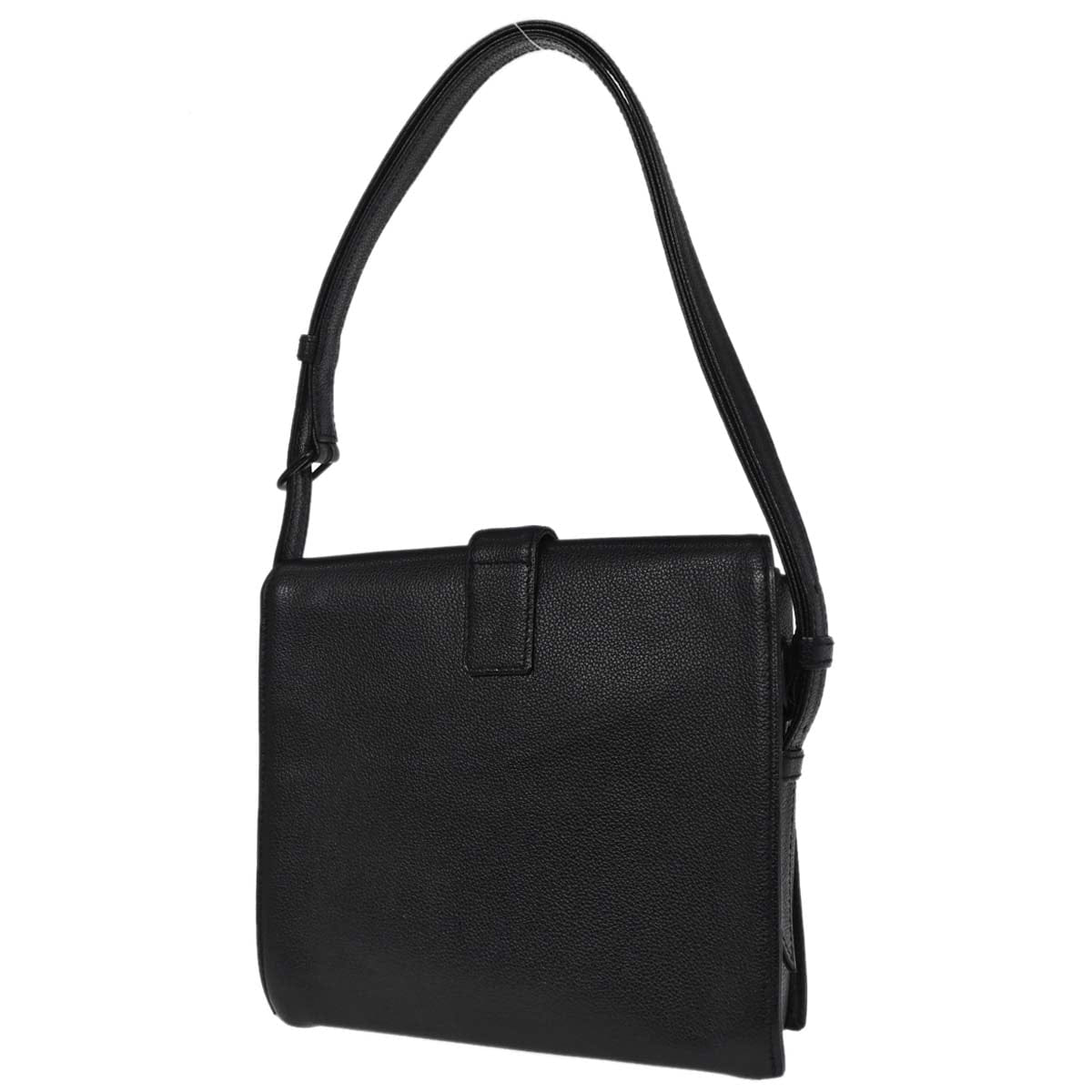 Chanel 1997 - 1999 Black Calfskin 2way Shoulder Handbag