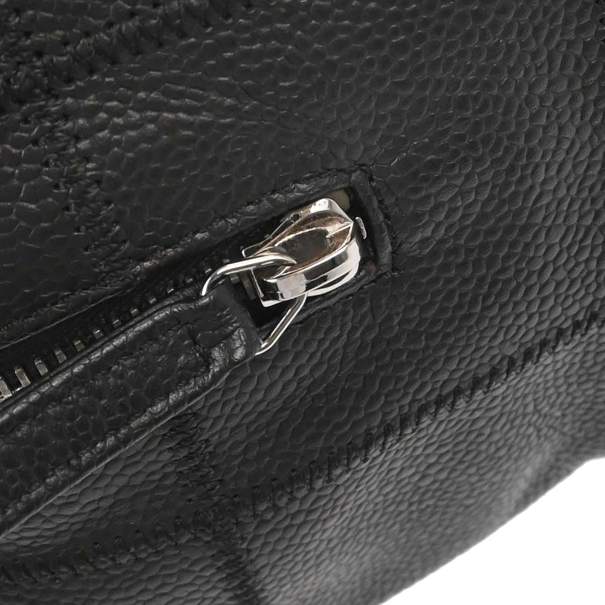 Chanel 2005 - 2006 Black Caviar Skin Choco Bar Handbag