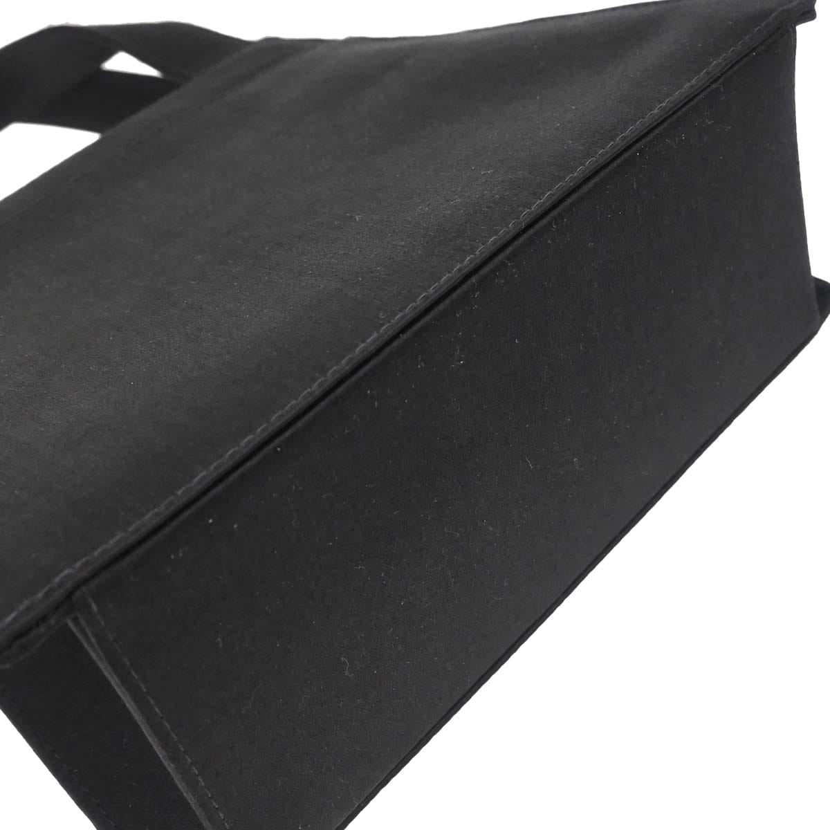 Chanel 2000 - 2001 Black Satin Handbag