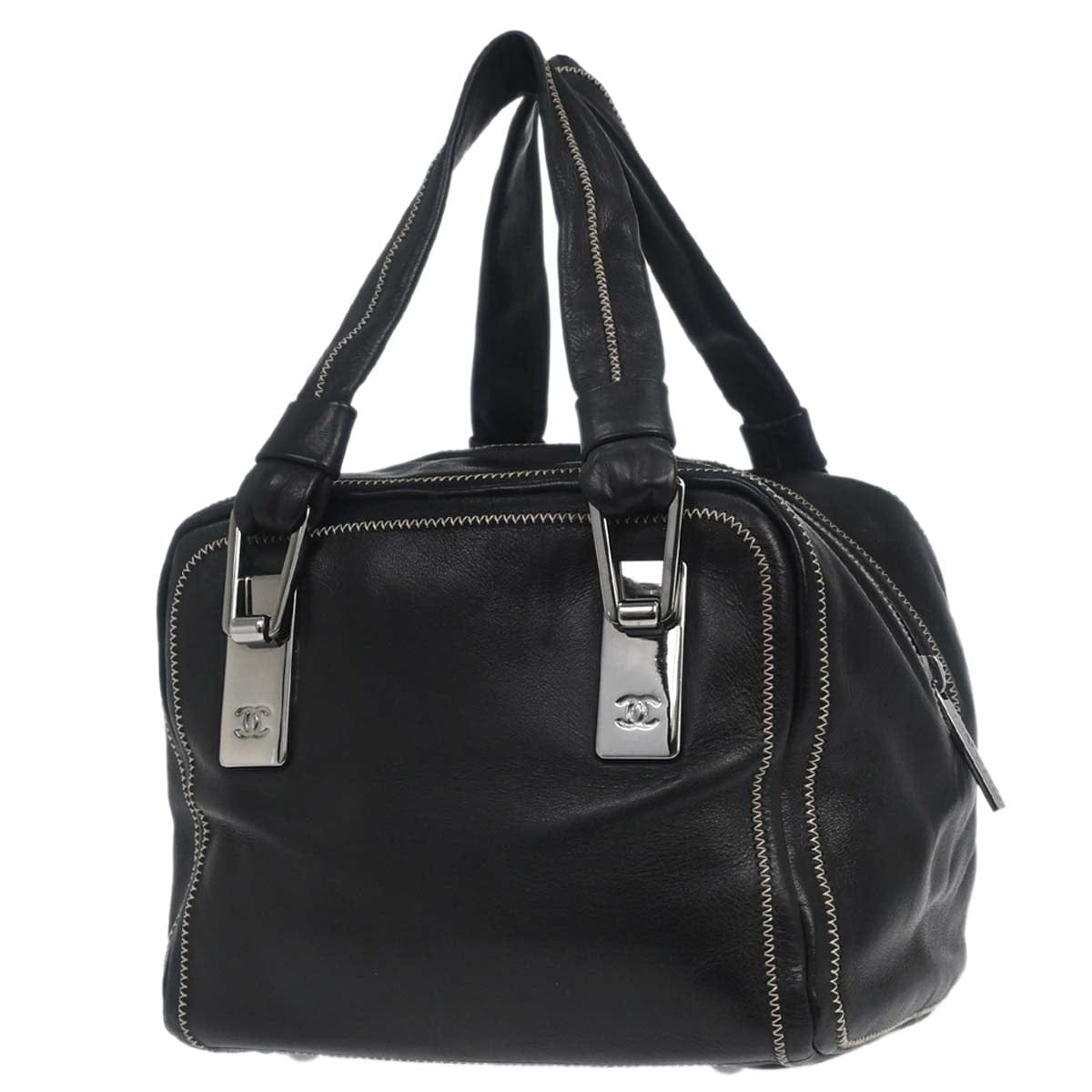 Chanel 2003 - 2004 Black Lambskin Handbag