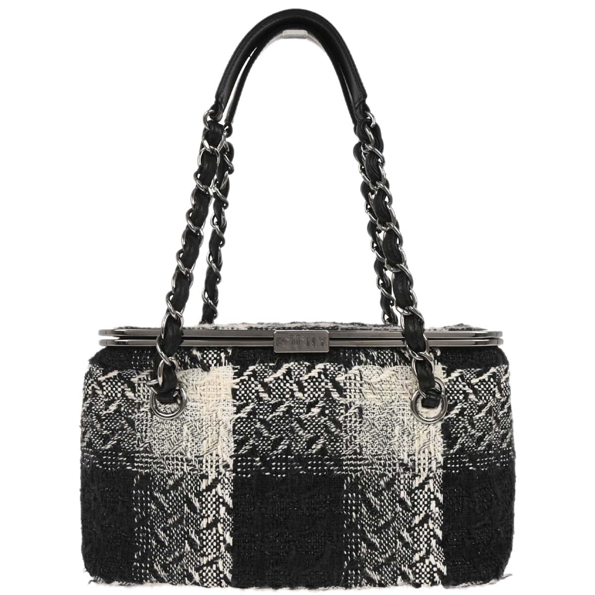 Chanel 2005 - 2006 Black Tweed Vanity Handbag Box
