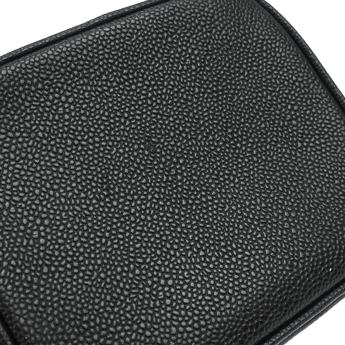 Chanel 2005 - 2006 Black Caviar Skin Timeless Vanity Handbag