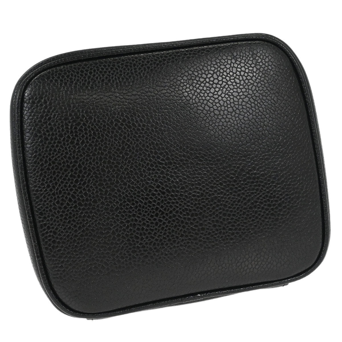 Chanel Black Caviar Skin Timeless Vanity Handbag