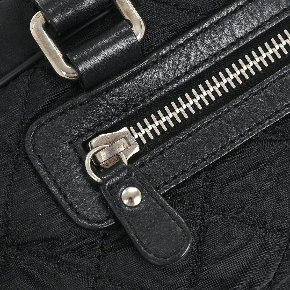Chanel 2005 - 2006 Black Nylon Handbag