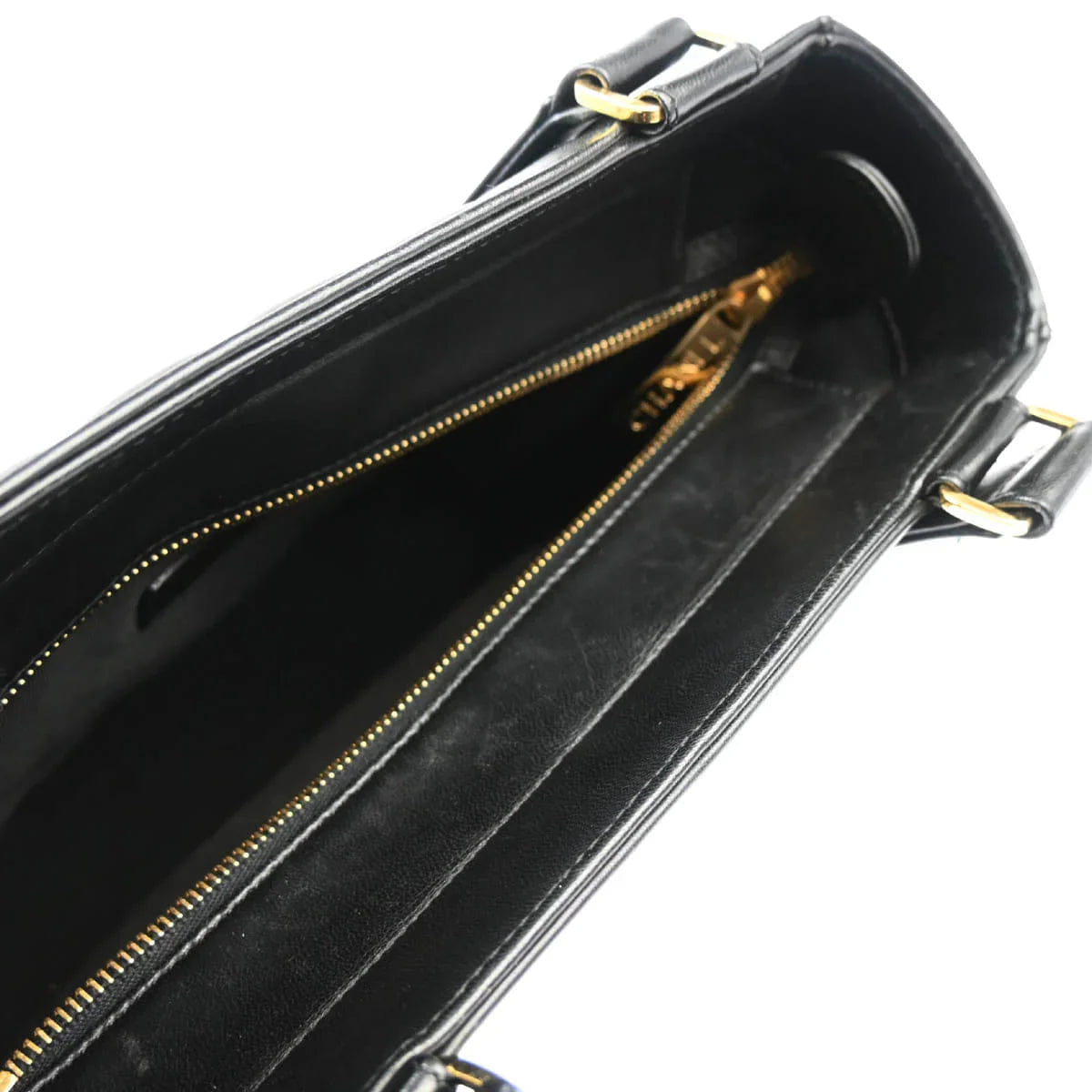 Chanel 2001 - 2003 Black Lambskin Choco Bar Handbag