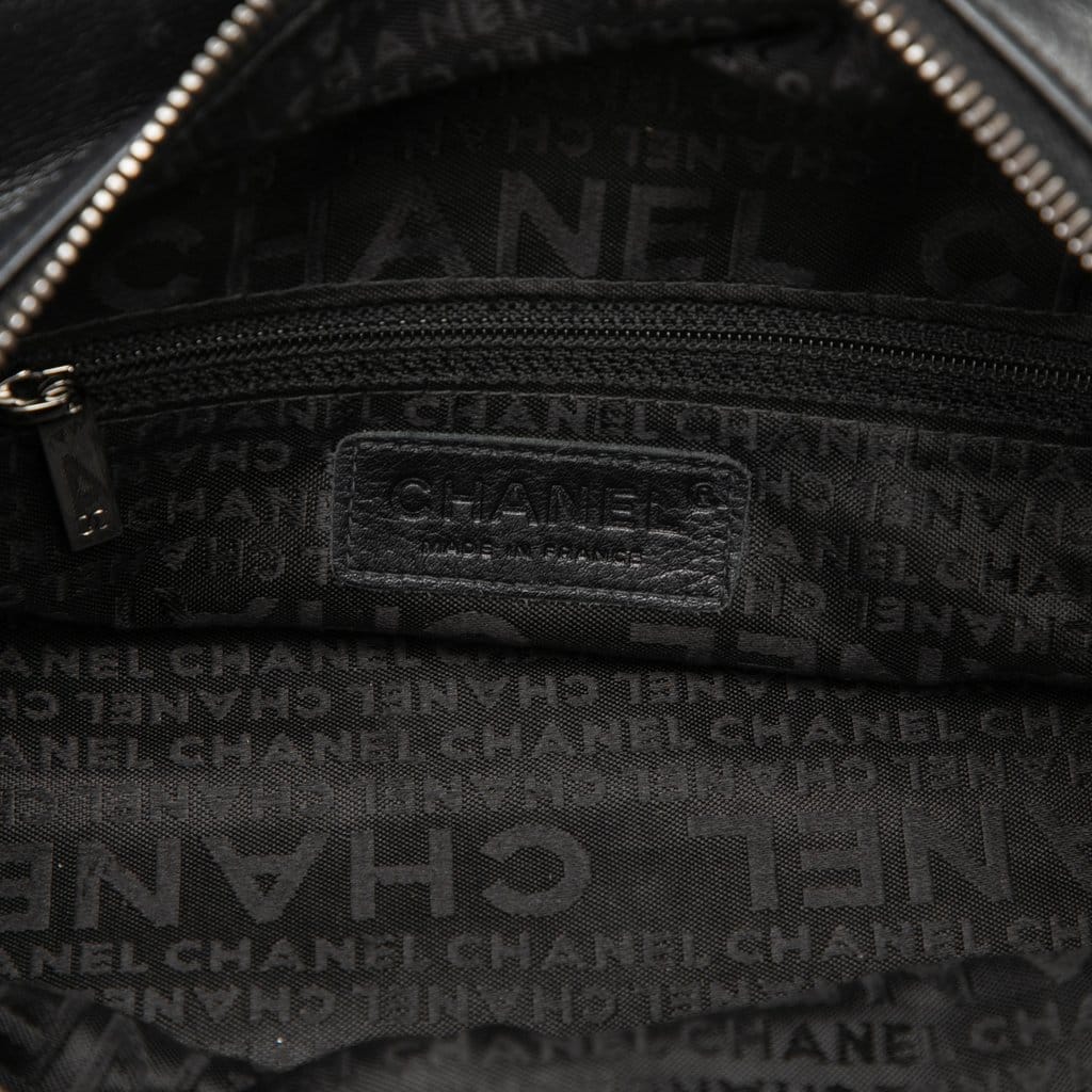 Chanel Chocolate Bar Stitched Caviar Handbag