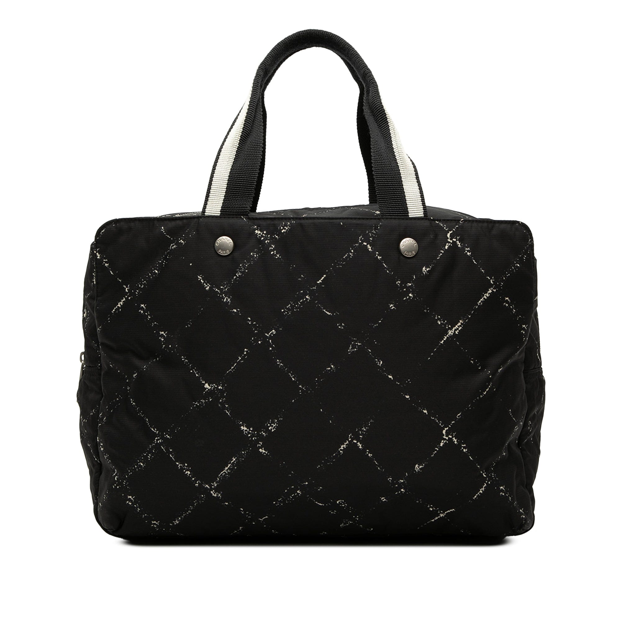 Chanel Old Travel Line Nylon Handbag