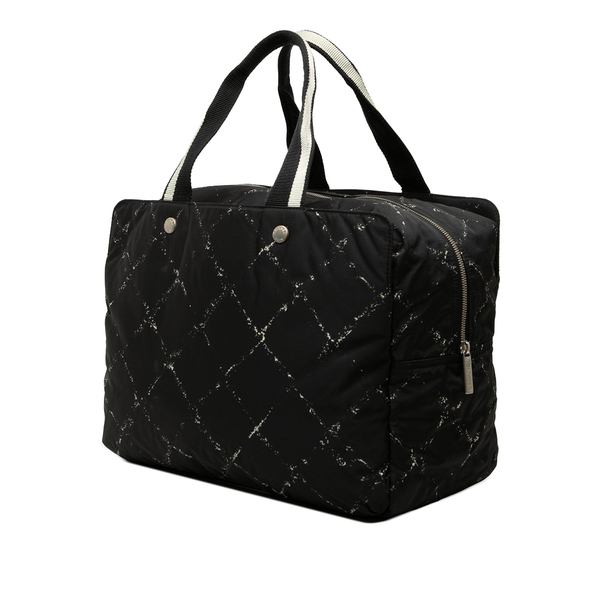 Chanel Old Travel Line Nylon Handbag