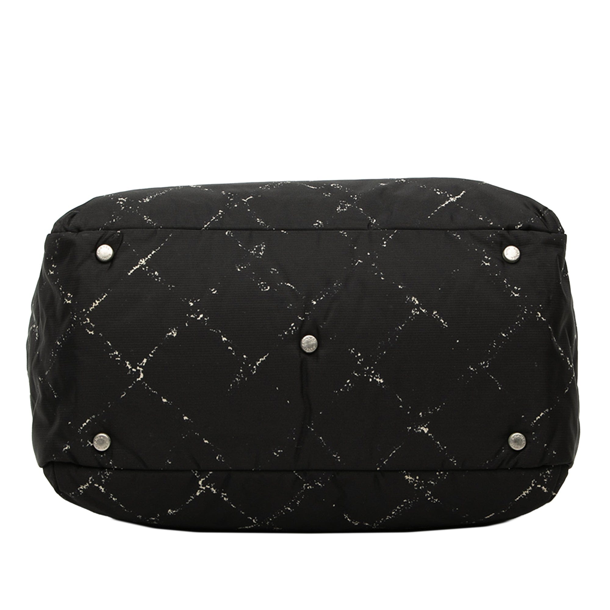 Chanel Old Travel Line Nylon Handbag