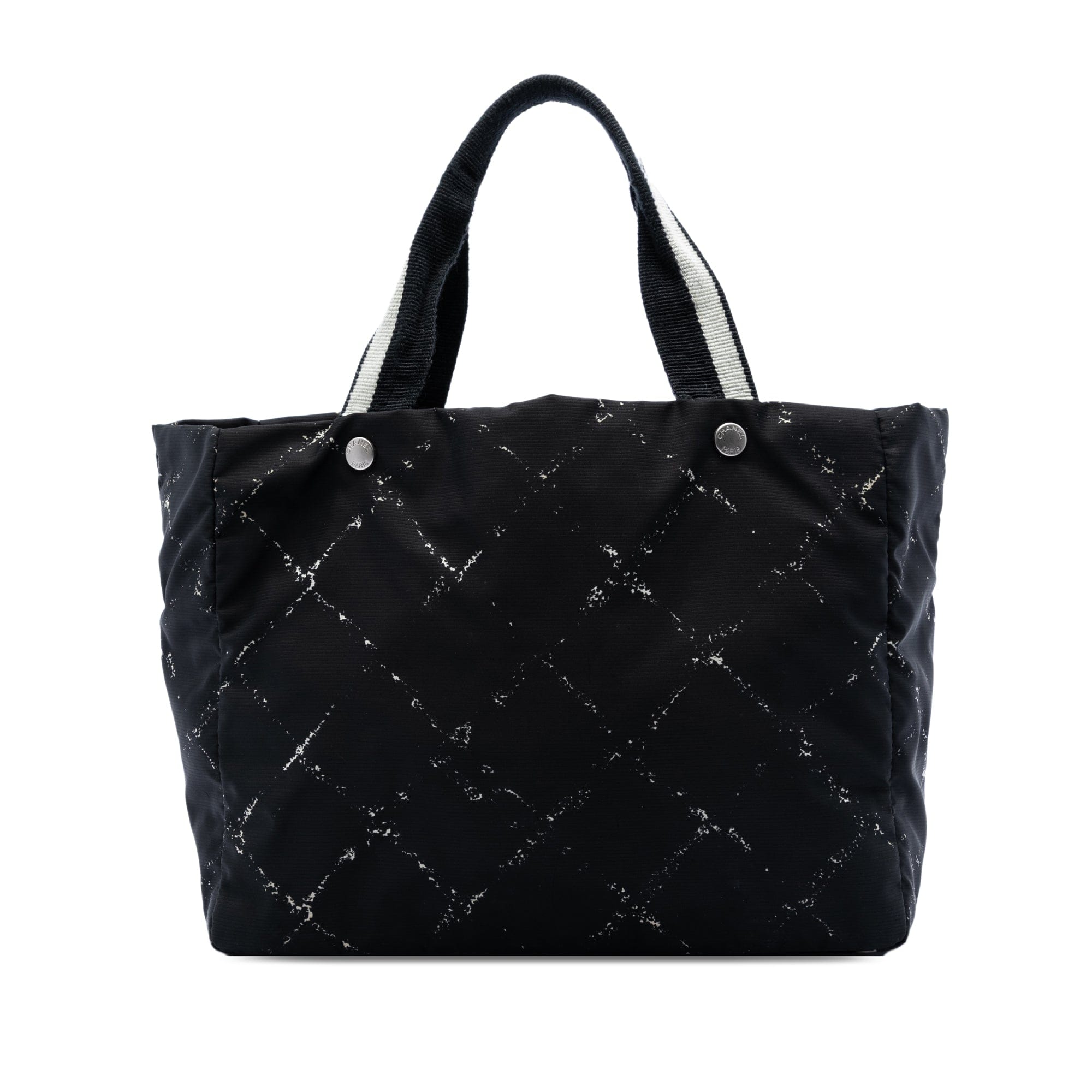 Chanel Old Travel Line Nylon Tote