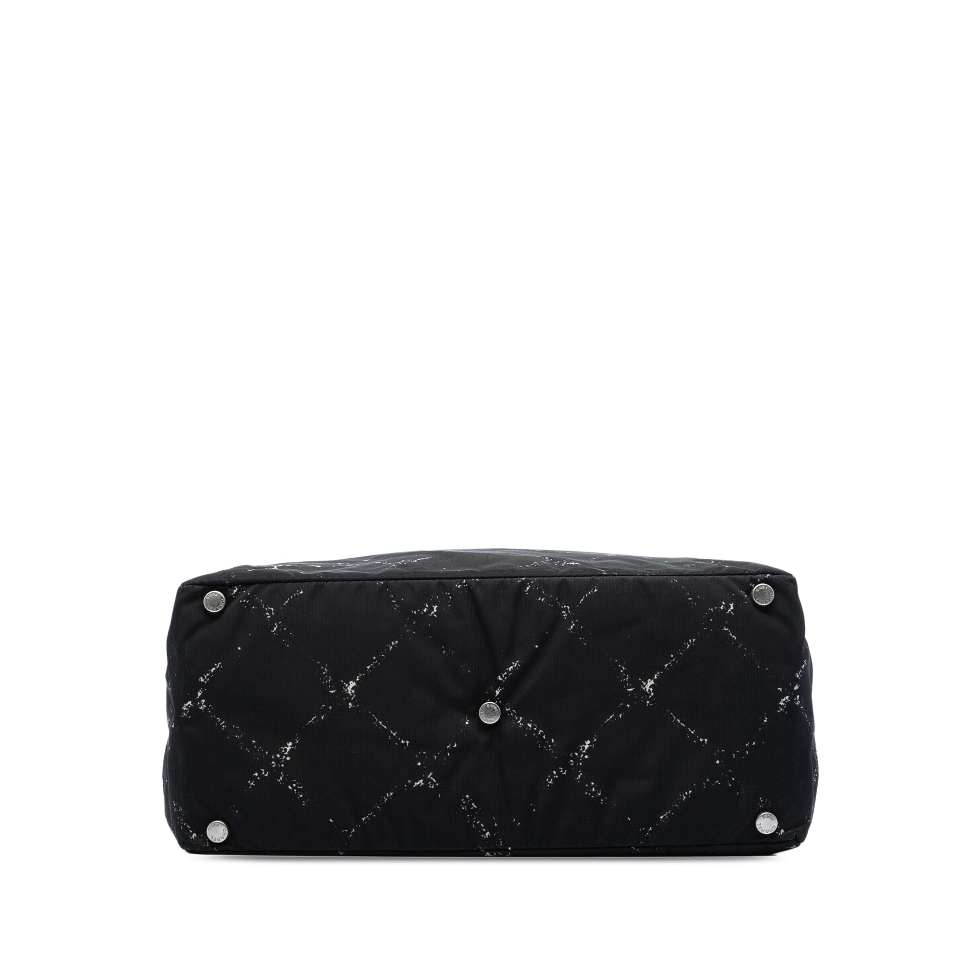 Chanel Old Travel Line Nylon Tote