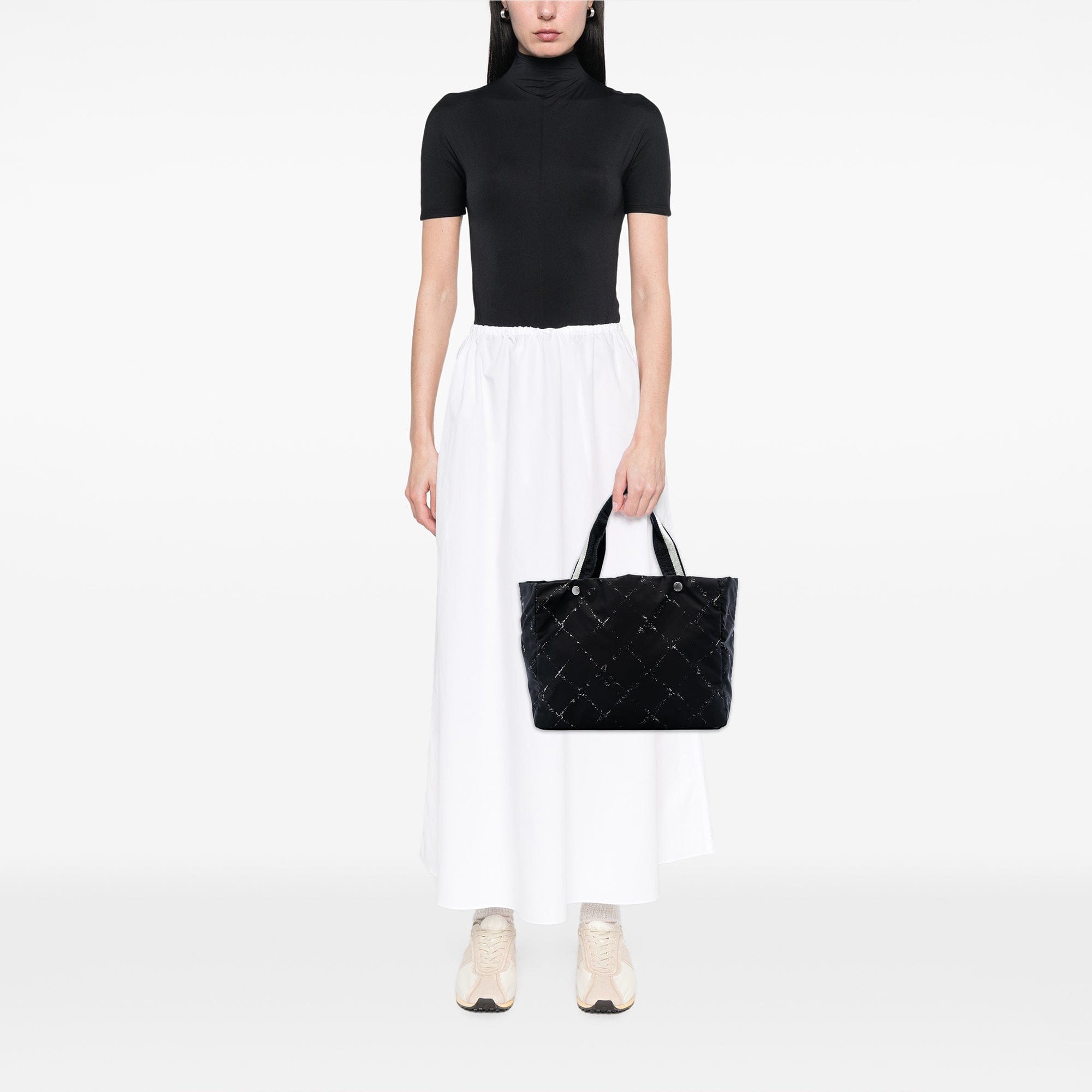 Chanel Old Travel Line Nylon Tote