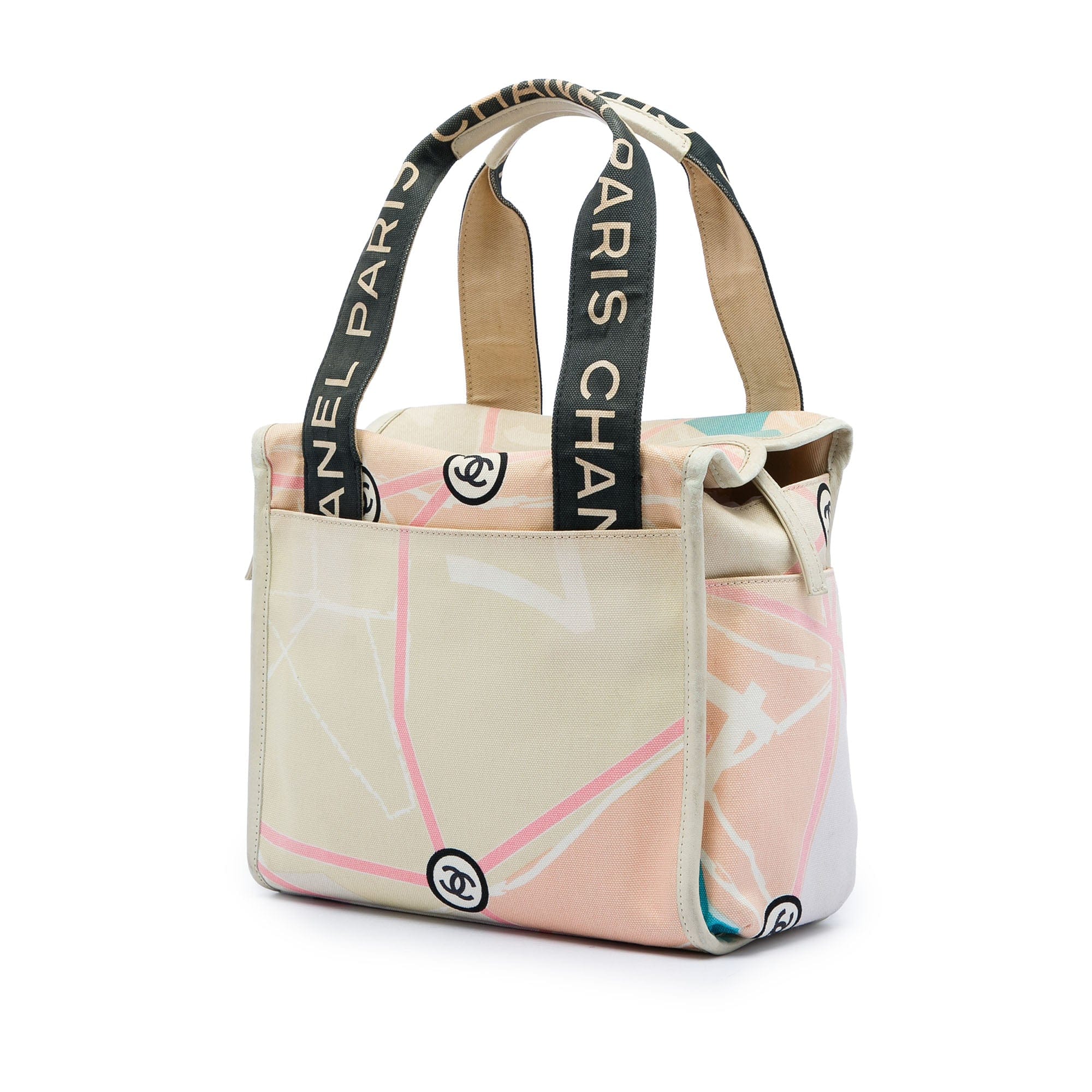 Chanel Canvas Eiffel Tower Handbag