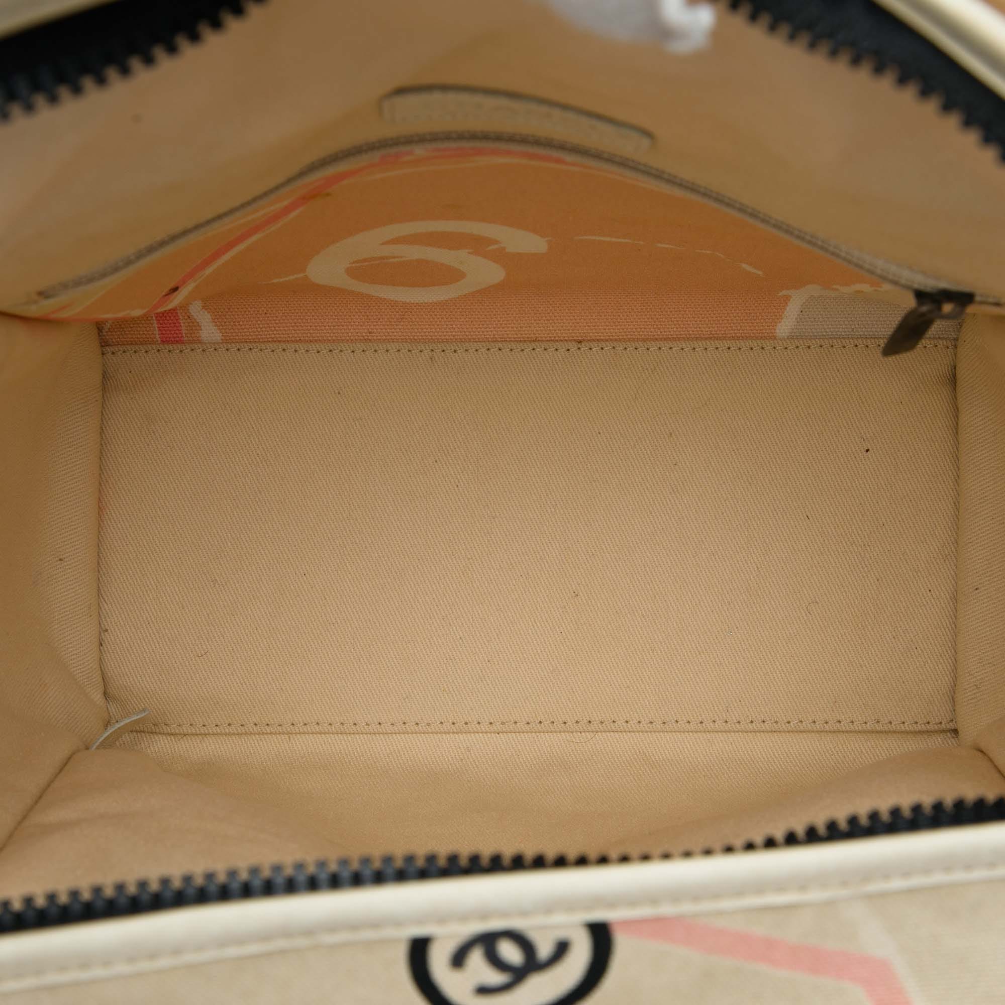 Chanel Canvas Eiffel Tower Handbag