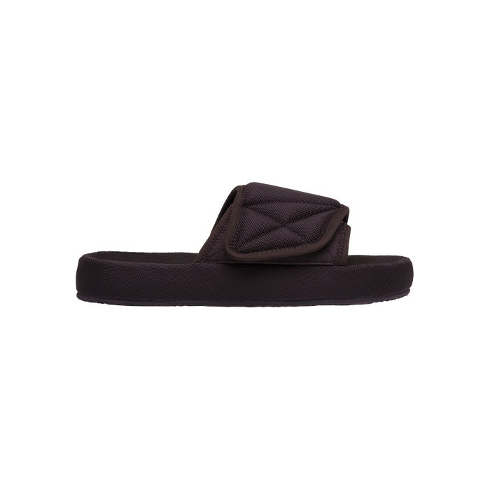 Yeezy Season 6 Nylon Slipper Oxblood