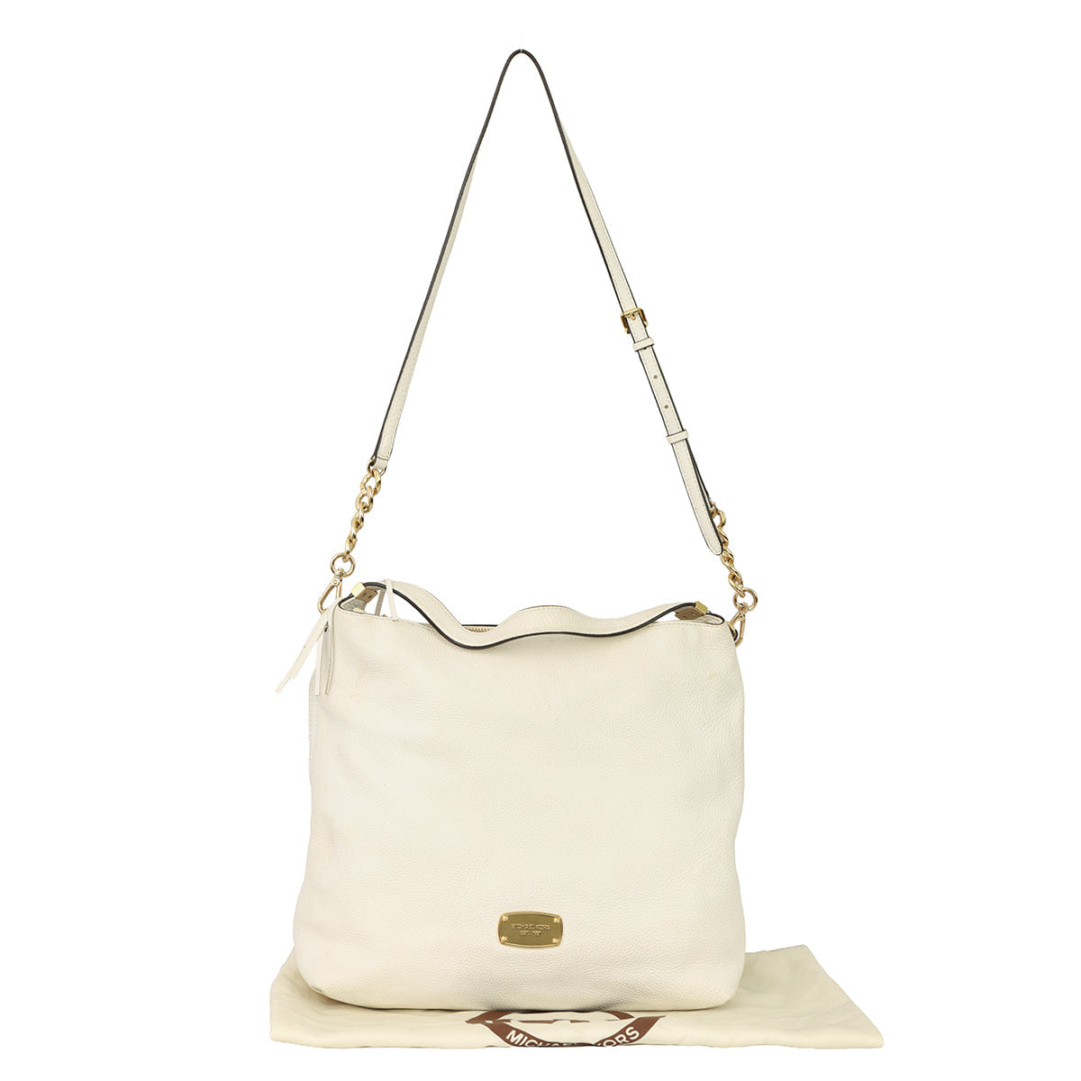 MICHAEL KORS BEDFORD LEATHER HOBO HANDBAG