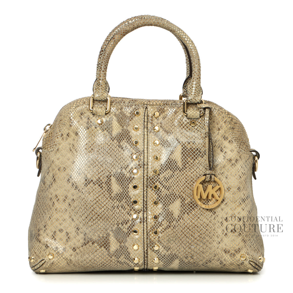 Michael Kors Snakeskin Embossed Handbag