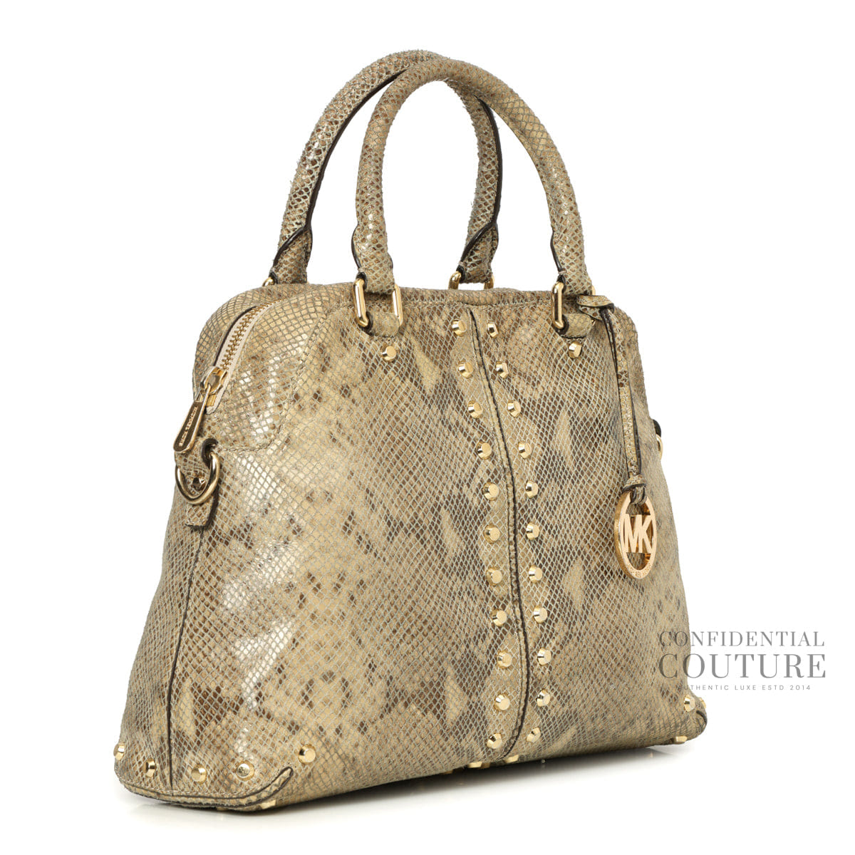 Michael Kors Snakeskin Embossed Handbag