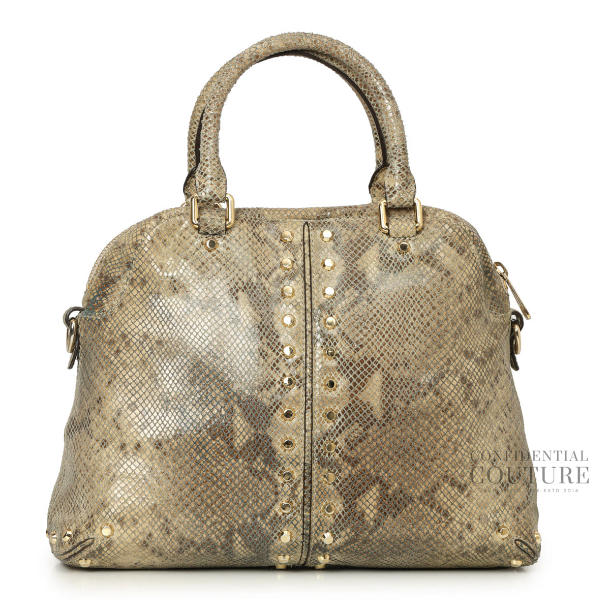Michael Kors Snakeskin Embossed Handbag