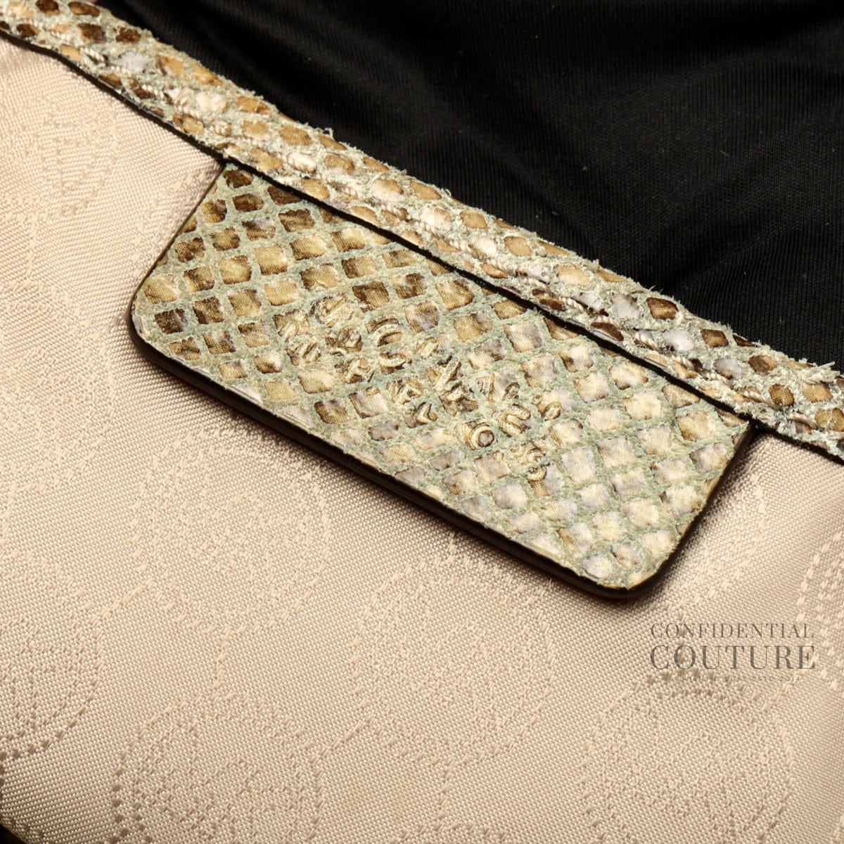 Michael Kors Snakeskin Embossed Handbag