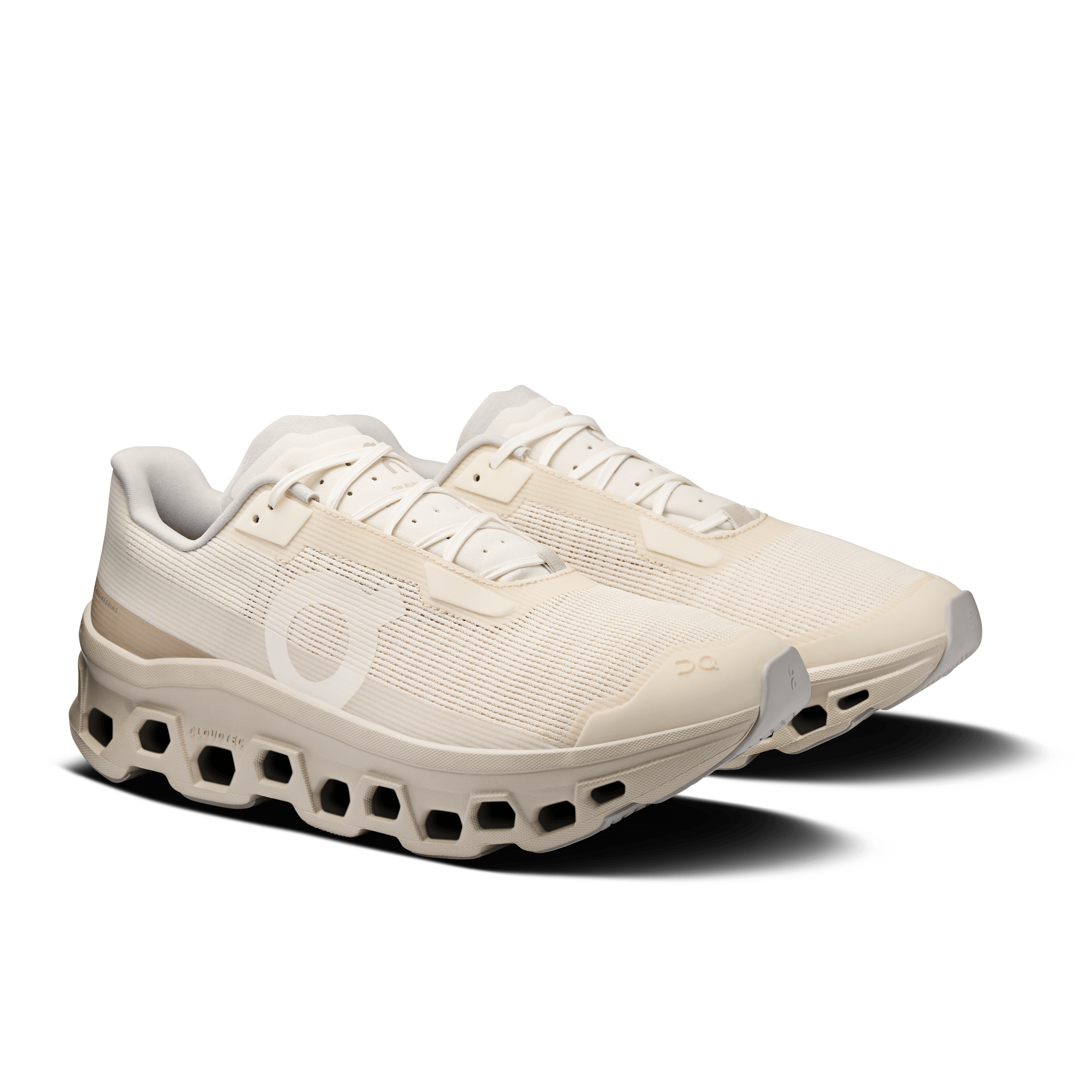 On Running On Cloudmonster Void Shoes Dew/Truffle
