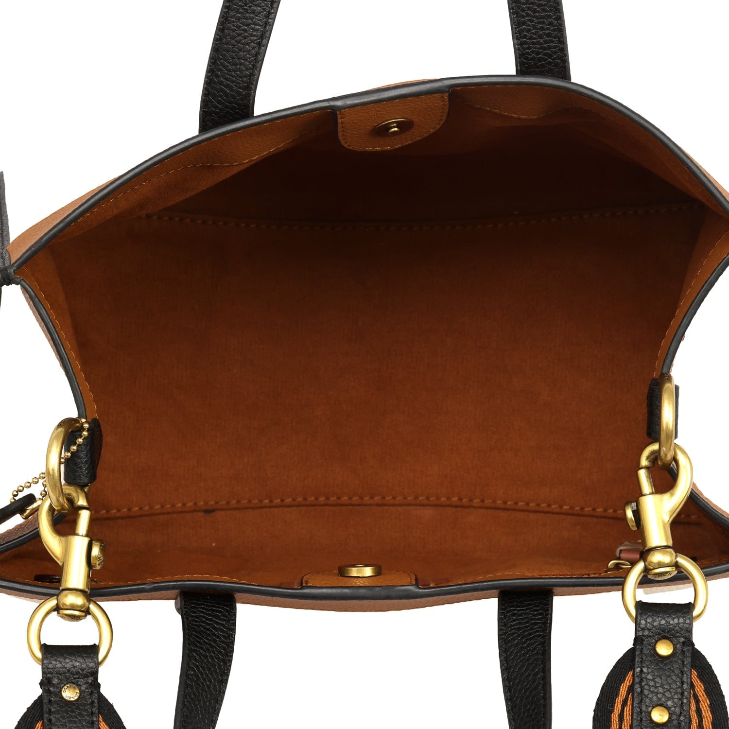 COACH FIELD NEUTRAL COLORBLOCK LARGE TOTE BAG